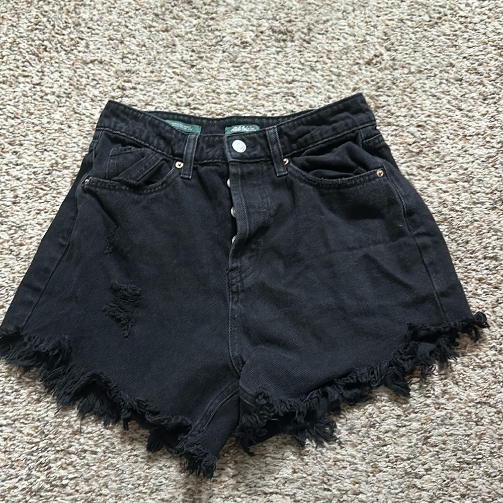 Target Black Jean Shorts
